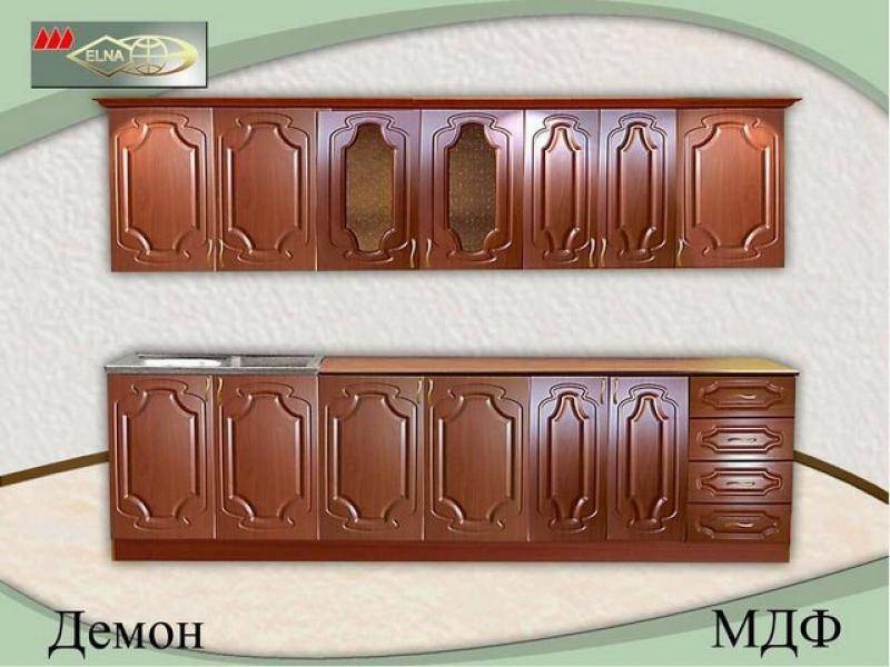кухня прямая демон в Тюмени