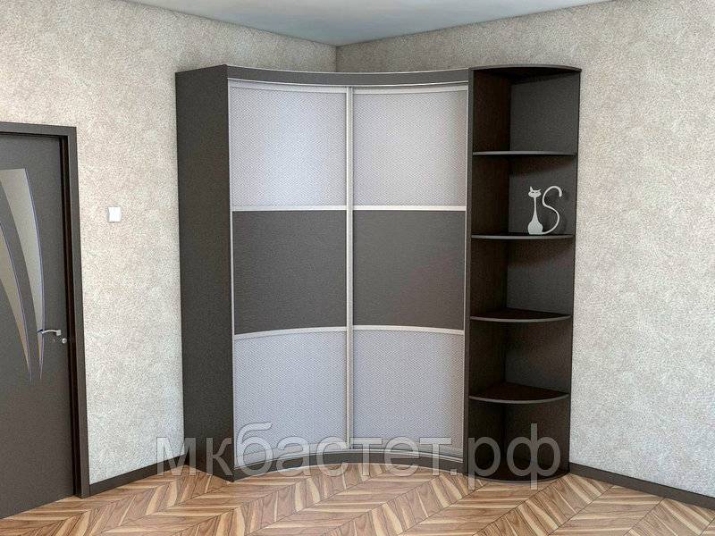 радиусный шкаф-купе р-5 в Тюмени