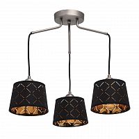 подвесная люстра mw-light лацио 8 103012003 черная в Тюмени