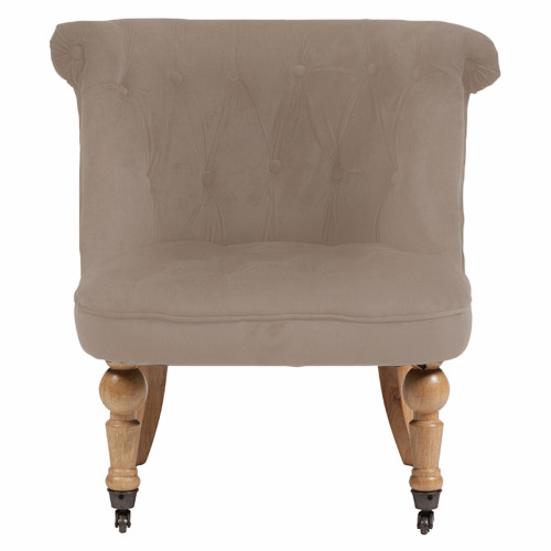 кресло amelie french country chair бежевое в Тюмени
