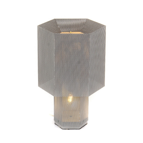 настольная лампа km0130p-1 silver от delight collection в Тюмени