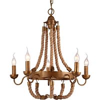 подвесная люстра arte lamp amaca a8957lm-5bz в Тюмени