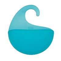 органайзер для ванной surf m, прозрачно-бирюзовый в Тюмени