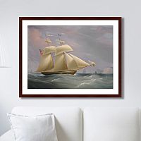 картина: the topsail schooner, 1838г. в Тюмени