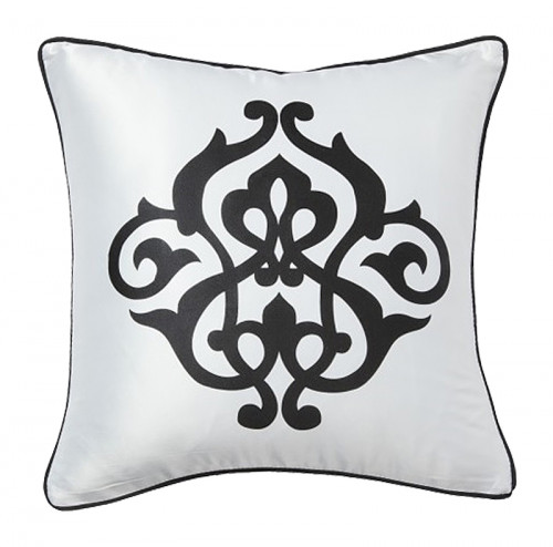 подушка с геральдическими лилиями fleur de lys white i в Тюмени