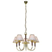 подвесная люстра arte lamp catrin a3545lm-5go в Тюмени