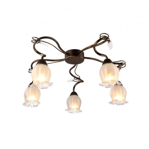 потолочная люстра arte lamp 83 a7449pl-5br в Тюмени