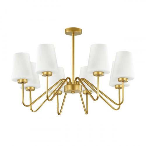 подвесная люстра lumion olivia 3791/8c белая в Тюмени