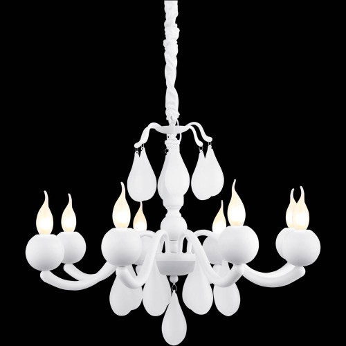 подвесная люстра arte lamp sigma a3229lm-8wh в Тюмени