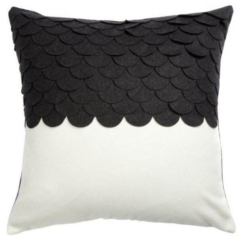 подушка c узором marbella black 3 в Тюмени