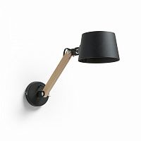 move настенный светильник металлический черный aa1299r01 от la forma (ex julia grup) в Тюмени