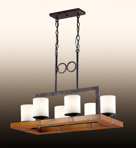 подвесная люстра odeon light fabo 2767/6 в Тюмени