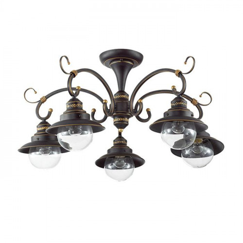 потолочная люстра odeon light sandrina 3249/5c в Тюмени