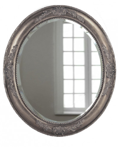 овальное зеркало настенное эвора 14c. silver/5 в Тюмени
