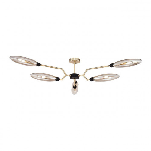 потолочная люстра maytoni ventura mod012cl-06g в Тюмени