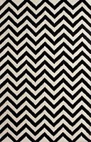 ковер zig zag чёрный 200х280 в Тюмени