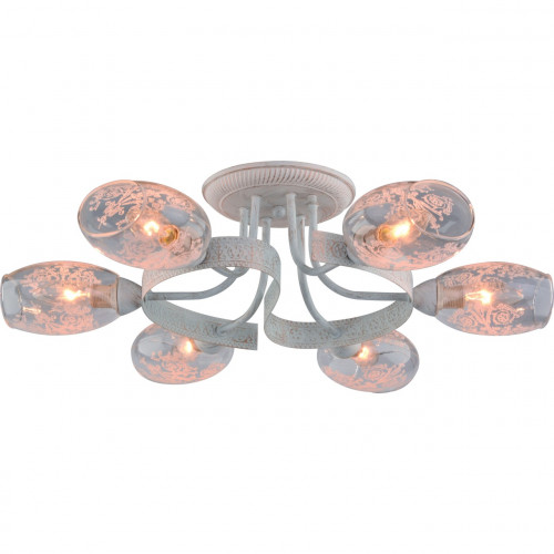 потолочная люстра arte lamp bettina a1296pl-6wg в Тюмени