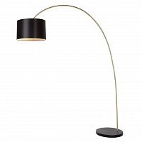 торшер дизайнерский lucide paxi black gold в Тюмени