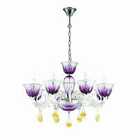 подвесная люстра odeon light ninfea 3930/8 в Тюмени