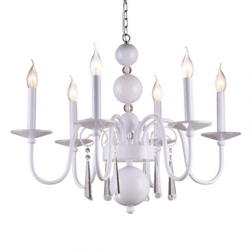 подвесная люстра newport 32206/c white в Тюмени