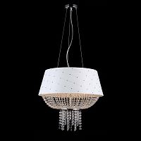 подвесная люстра crystal lux portofino sp5 белая в Тюмени