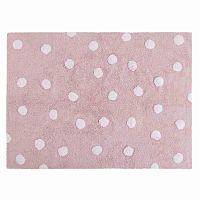 ковер polka dots розовый-белый в Тюмени