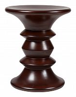 табурет деревянный круглый stool model a коричневый в Тюмени