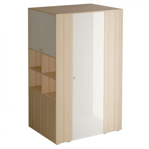 шкаф-гардероб play с 3 дверями бежевый с белым в Тюмени