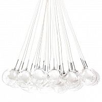 люстра chiaro fusion прозрачная, серебро в Тюмени