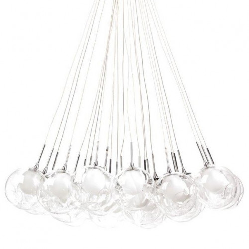 люстра chiaro fusion прозрачная, серебро в Тюмени