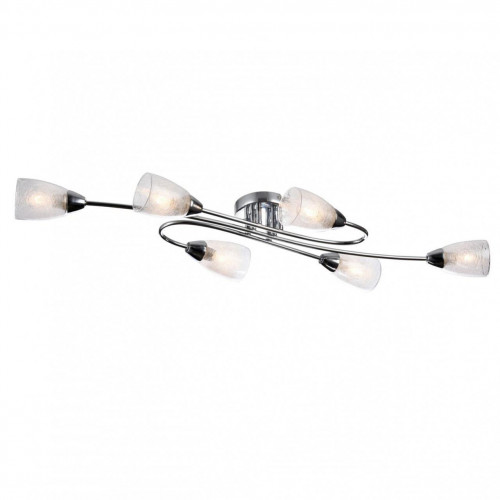 потолочная люстра freya flash fr5104-cl-06-w в Тюмени