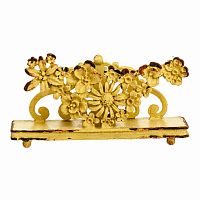 подставка для визиток pewter flower золотой в Тюмени