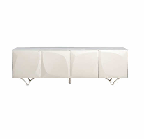 комод quadro 200*42*82см белый в Тюмени