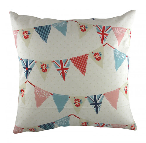 подушка с принтом bunting blue в Тюмени