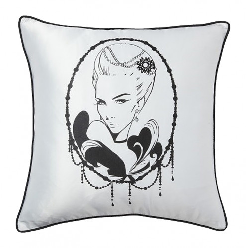 подушка с рисунком intriguer white в Тюмени
