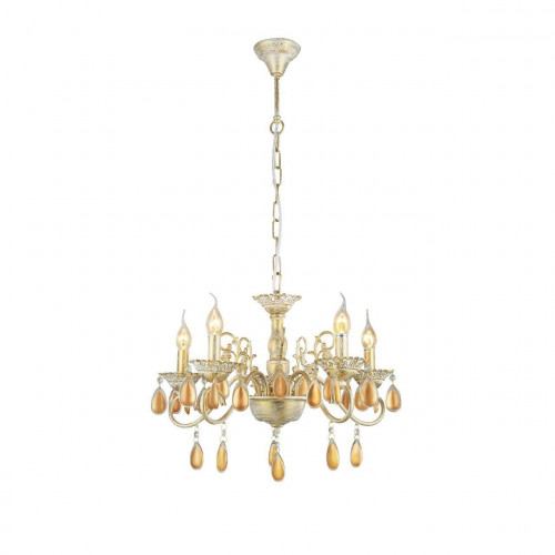 подвесная люстра arte lamp ciondolo a5676lm-5wg в Тюмени