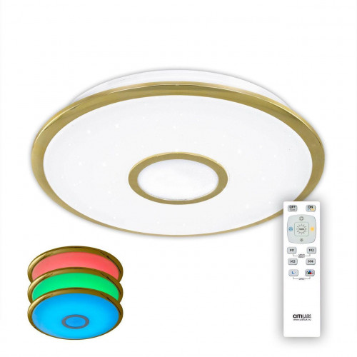 потолочный светодиодный светильник citilux старлайт cl70332rgb в Тюмени