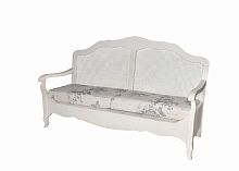 французкая лавочка mobilier de maison серо-белая в Тюмени