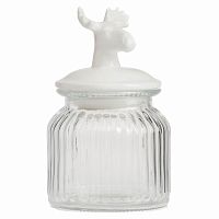 декоративная банка с крышкой deer маленькая в Тюмени