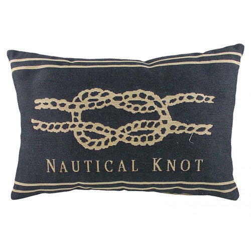 подушка с морским узлом nautical knot denim в Тюмени