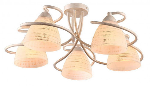 потолочная люстра arte lamp fabia a1565pl-5wg в Тюмени