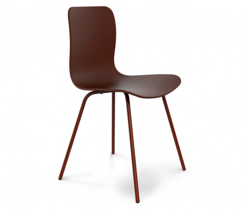 стул dsr коричневый s33 (eames style) в Тюмени