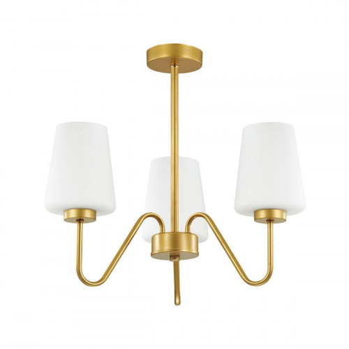 подвесная люстра lumion olivia 3791/3c белая в Тюмени