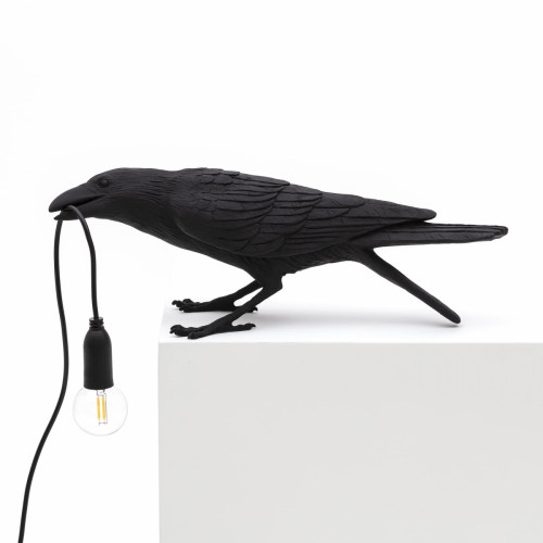 настольная лампа bird black playing от seletti в Тюмени