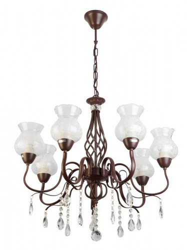 подвесная люстра toplight kelli tl5680d-07pg в Тюмени