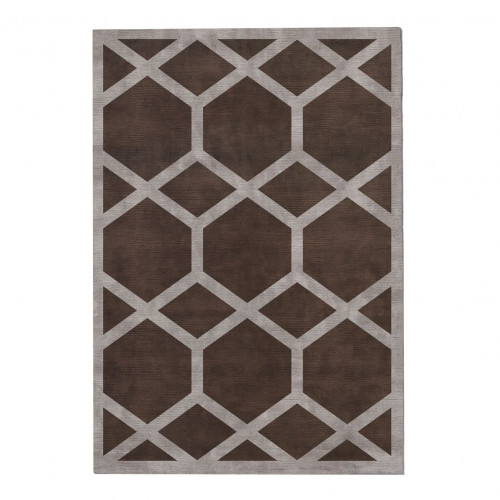 ковер ashton cocoa 300x400 коричневый в Тюмени