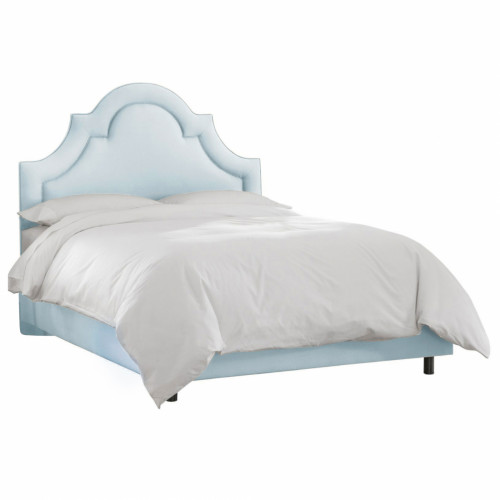 кровать двуспальная 180х200 голубая kennedy french blue в Тюмени