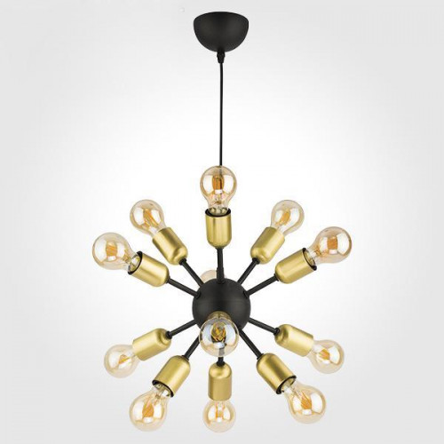 подвесная люстра tk lighting 1469 estrella black в Тюмени