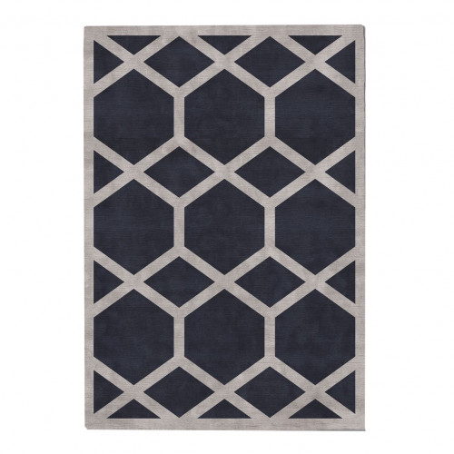 ковер ashton steel 120x170 серый в Тюмени