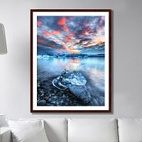 картина iceland coast 100х78,5 см в Тюмени